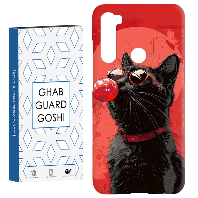 کاور قاب گارد گوشی طرح گربه کد Dimo-296 مناسب برای گوشی موبایل شیائومی Redmi Note 8