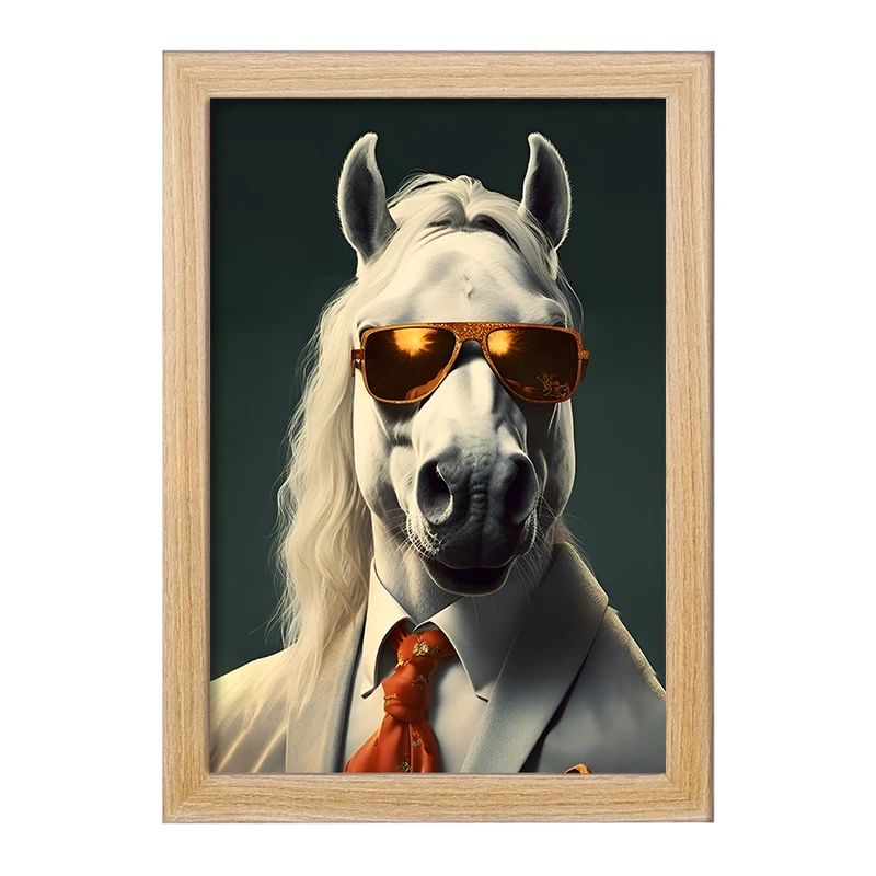 تابلو خندالو مدل اسب کد F12751