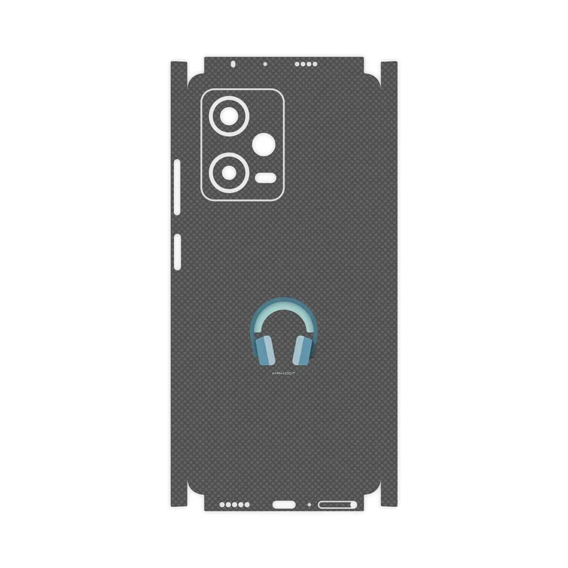 برچسب پوششی ماهوت مدل Minimal Headphone Icon-FullSkin مناسب برای گوشی موبایل شیائومی Redmi Note 12 Pro 5G