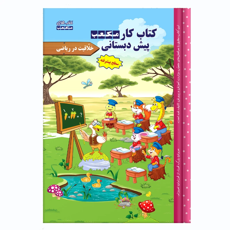 کتاب کار مکعب پیشدبستانی: خلاقیت در ریاضی سطح پیشرفته اثر جمعی از نویسندگان انتشارات مکعب