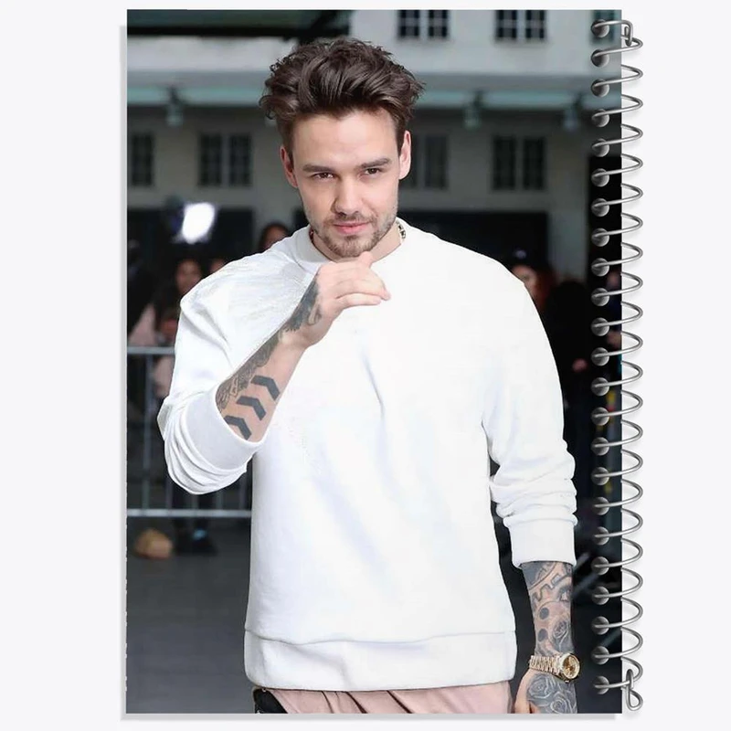 دفتر مشق 100 برگ خندالو طرح لیام پین گروه موسیقی وان دایرکشن One Direction کد 18955