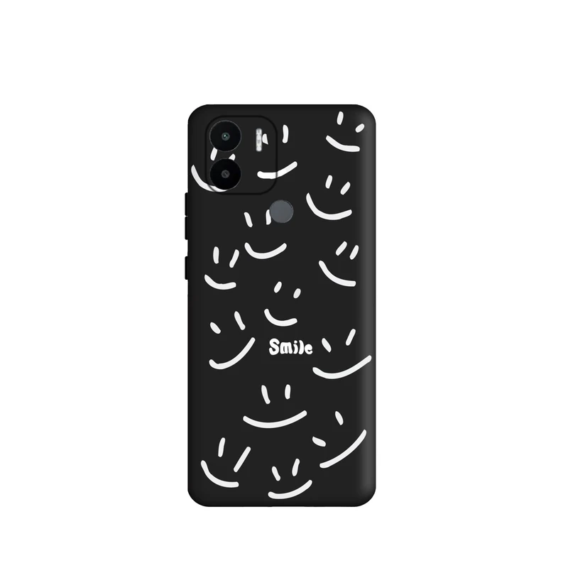کاور قاب گارد طرح لبخند فانتزی کد f7118 مناسب برای گوشی موبایل شیائومی Redmi A1 Plus / Redmi A2 Plus