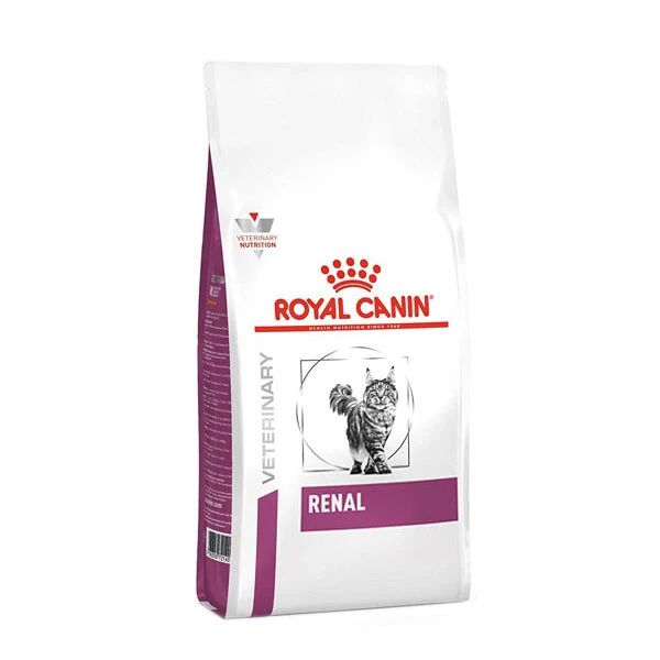 غذای خشک گربه رویال کنین مدل Renal وزن 2 کیلوگرم