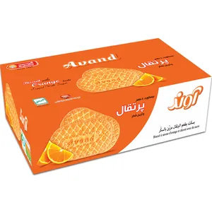 بیسکویت 2020 با طعم پرتقال و تزیین شکر آوند - 2000 گرم