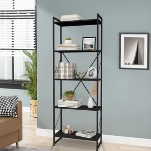 کتابخانه پنج طبقه دیزم مدل مونتاژی LIB_60×180_B