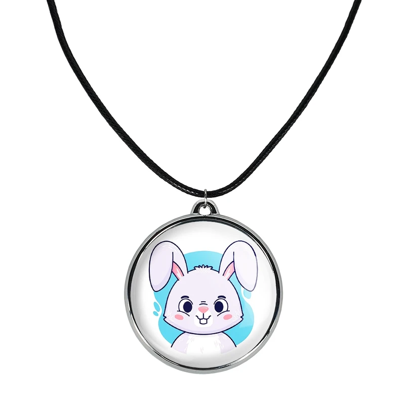 گردنبند خندالو مدل خرگوش حیوانات بامزه کد 3715137152