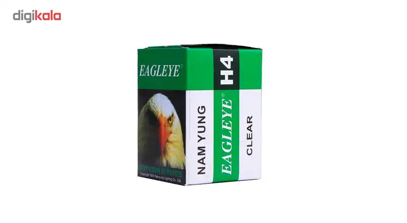 لامپ خودرو ایگل مدل H4 12V 90/100 W Clear