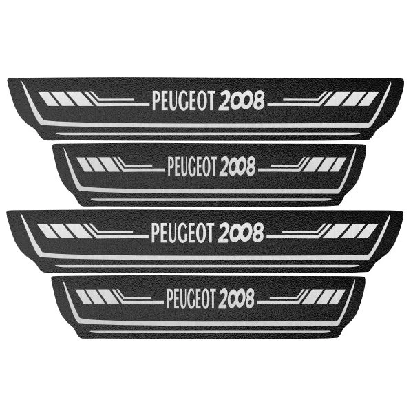 پارکابی خودرو آداک طرح چرم کدP200801 مناسب برای پژو 2008 مجموعه 4 عددی