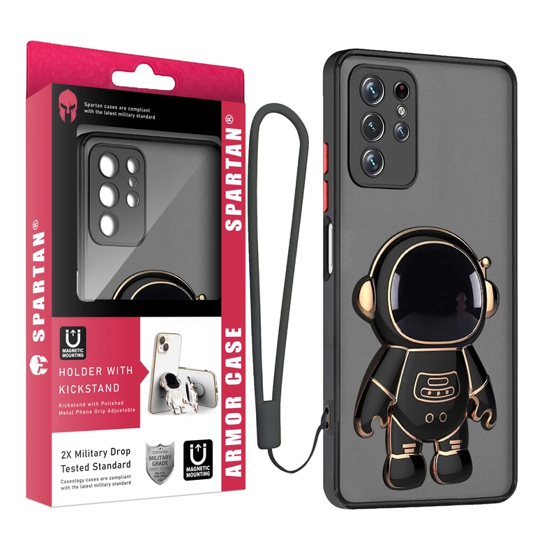 کاور اسپارتان مدل  MBC Astronaut Strapمناسب برای گوشی موبایل سامسونگ Galaxy S21 Ultra به همراه بند 