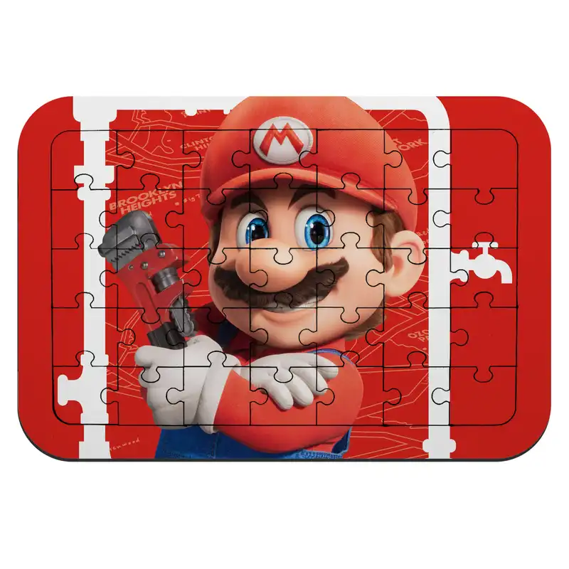 پازل 35 تکه طرح انیمیشن برادران سوپر ماریو کد NI2363