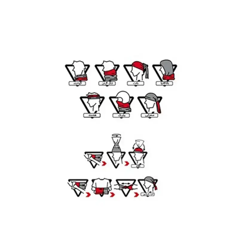 دستمال سر و گردن مدل TBG2