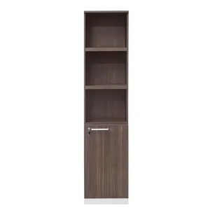 کمد اداری فرآذین مدل FAD-165-R بلوطی تیره