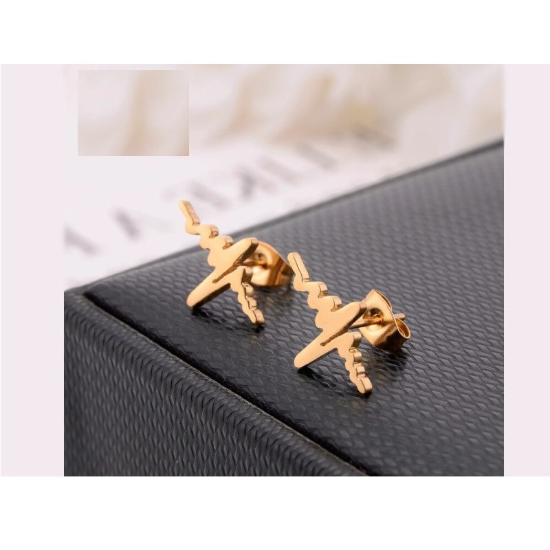 گوشواره زنانه مدل ضربان 97