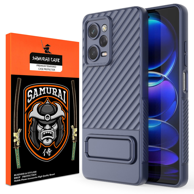 کاور سامورایی مدل Wave Stand مناسب برای گوشی موبایل شیائومی Redmi Note 12 Pro 5G / Poco X5 Pro 5G