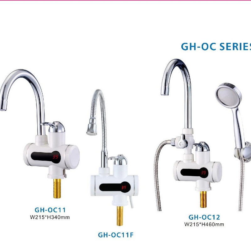 شیر آبگرمکن دار برقی دوش دار مدل OC12 شیر آبگرمکن دار برقی دوش دار مدل OC12