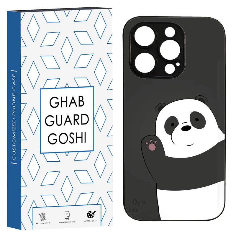 کاور قاب گارد گوشی طرح پاندا کد TPU-225 مناسب برای گوشی موبایل اپل Iphone 14 PRO