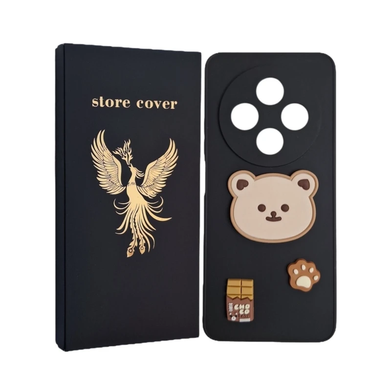 کاور استور کاور طرح عروسک مدل 14c مناسب برای گوشی موبایل شیائومی Redmi 14C / A4 / Poco C75