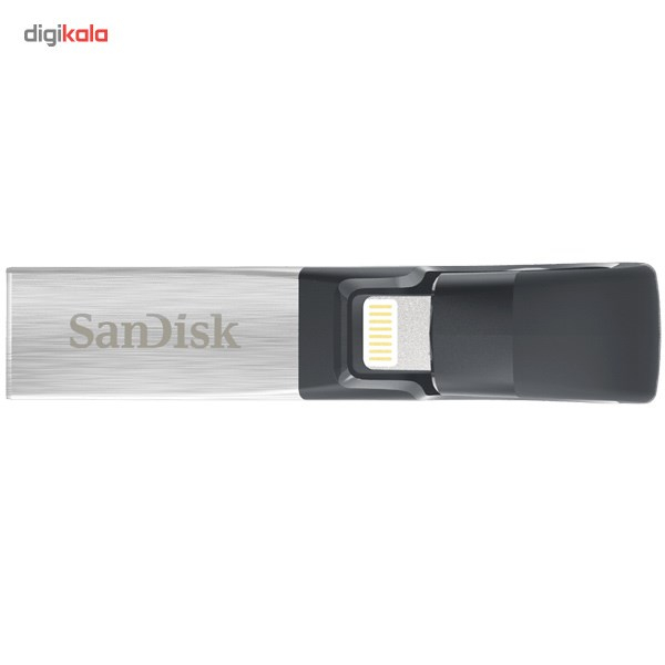 فلش مموری لایتنینگ و USB3.0 سن دیسک مدل iXPAND ظرفیت 64 گیگابایت