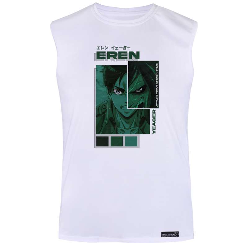 تاپ مردانه 27 مدل EREN YEAGER کد WN853