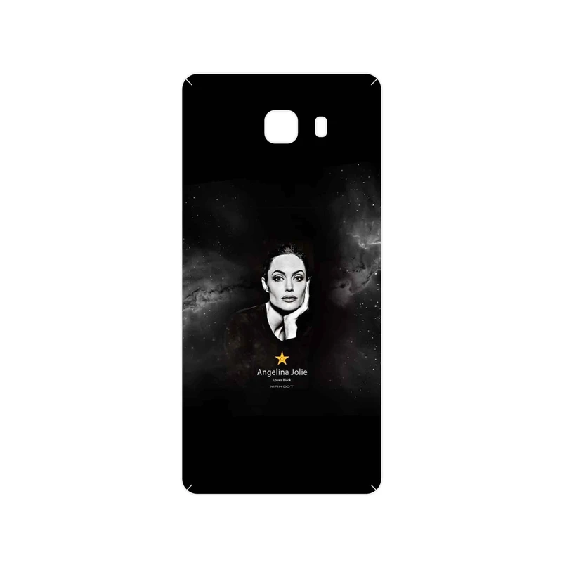 برچسب پوششی ماهوت مدل Angelina Jolie مناسب برای گوشی موبایل سامسونگ Galaxy C9 Pro