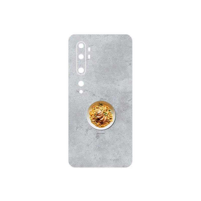 برچسب پوششی ماهوت مدل Pasta مناسب برای گوشی موبایل شیائومی Mi Note 10