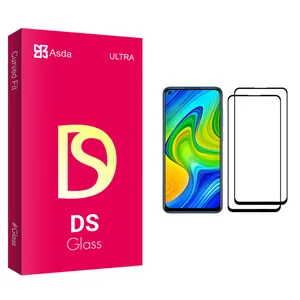 Asda DS glass Screen Protector For Xiaomi Redmi Note 9 Pack Of 2