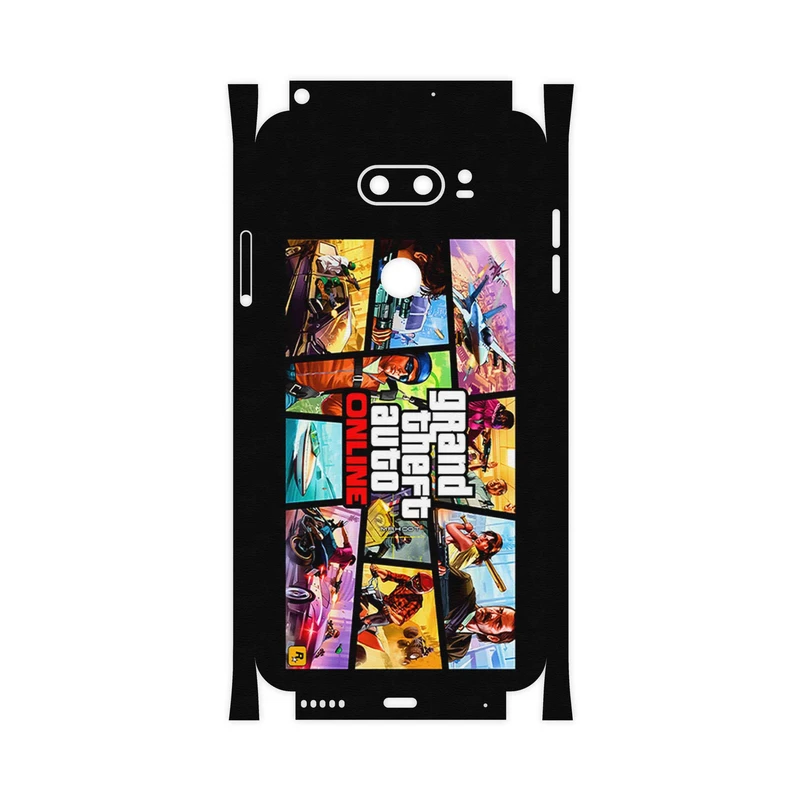 برچسب پوششی ماهوت مدل GTA Online Game Series-FullSkin مناسب برای گوشی موبایل ال جی V30