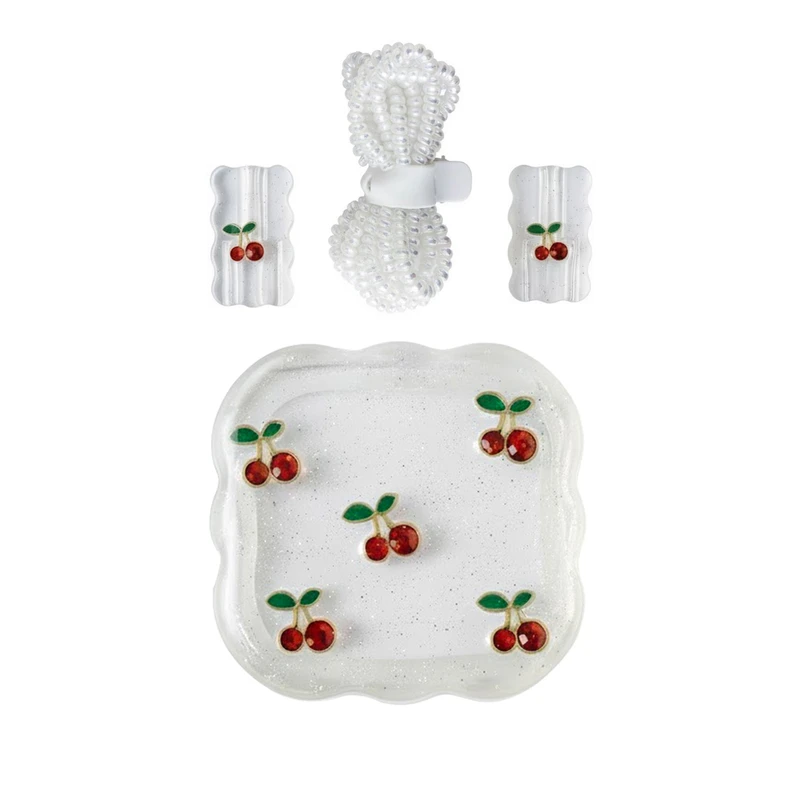 محافظ کابل قاب گارد مدل ADMO به همراه محافظ شارژر دیواری 20 وات مناسب برای گوشی موبایل اپل مجموعه 5 عددی