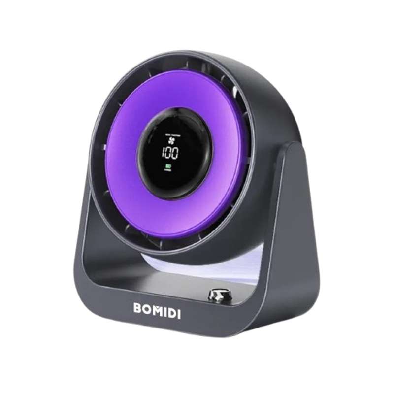 پنکه شارژی بمیدی مدل DF02 ظرفیت 4000 میلی آمپر ساعت