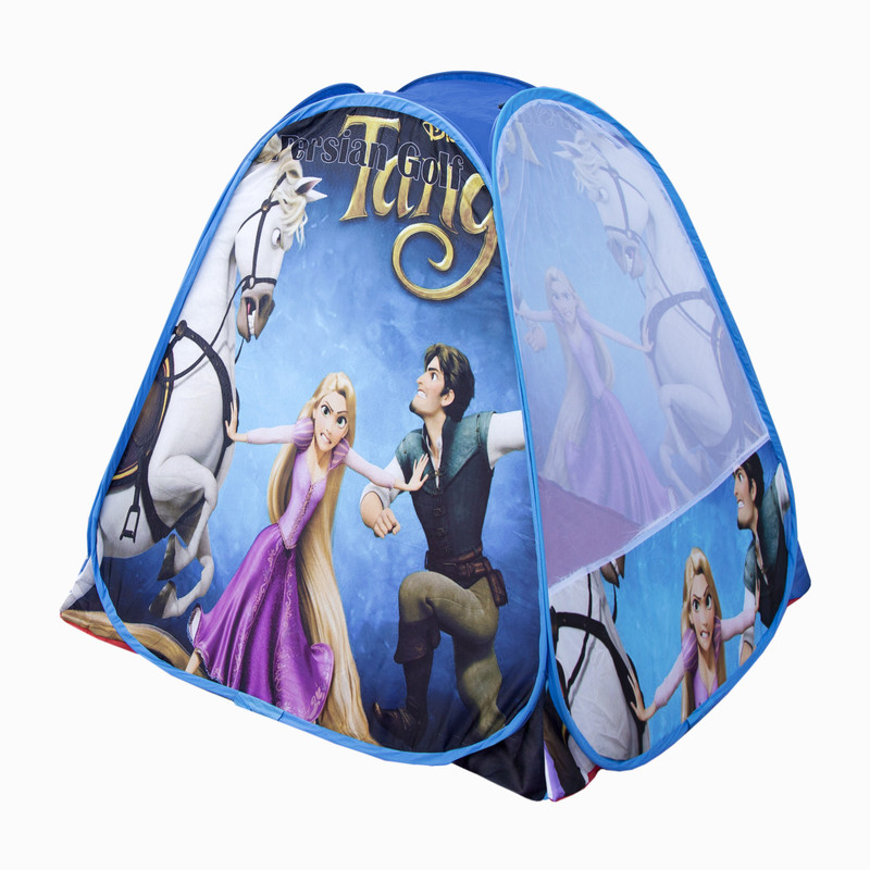 چادر بازی کودک مدل گیسوکمند کد NGVN-GR