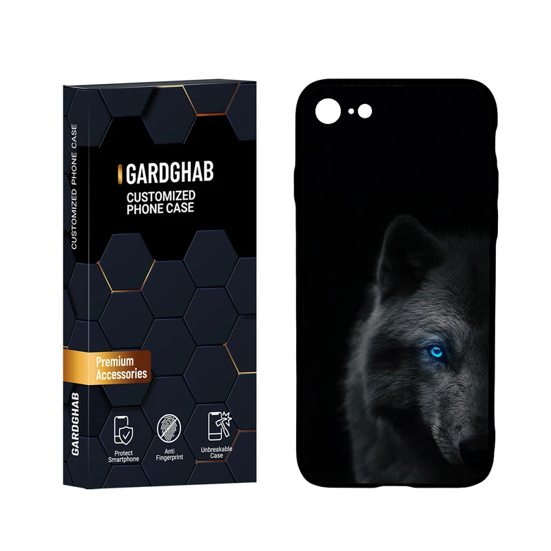 کاور گارد قاب مدل پشت گلس پسرانه مناسب برای گوشی موبایل اپل iPhone 7 / 8 / SE 2020 / SE 2022