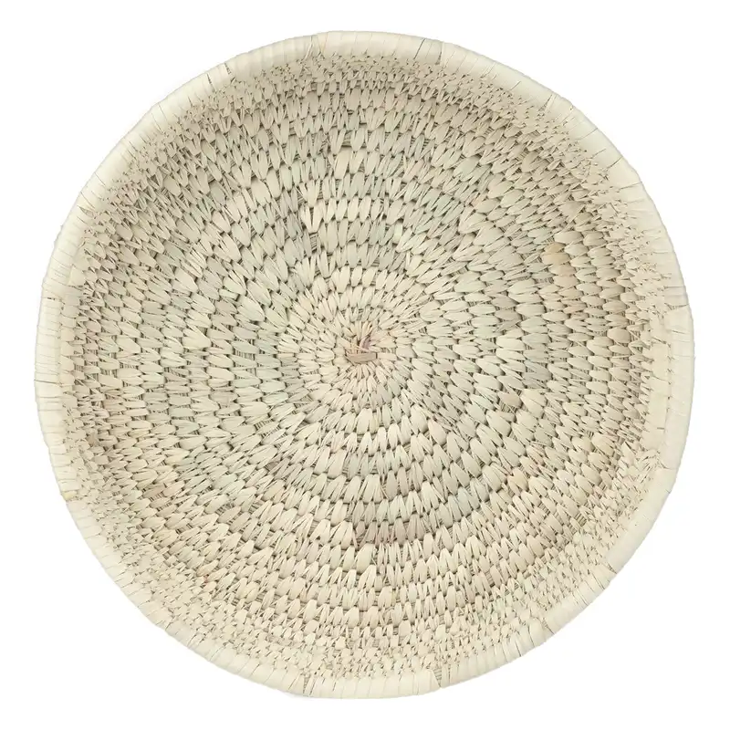 سینی حصیری طرح لبه دار مدل s3