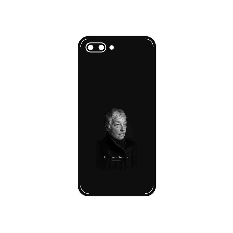 برچسب پوششی ماهوت مدل Portrait of a European Woman مناسب برای گوشی موبایل آنر 10