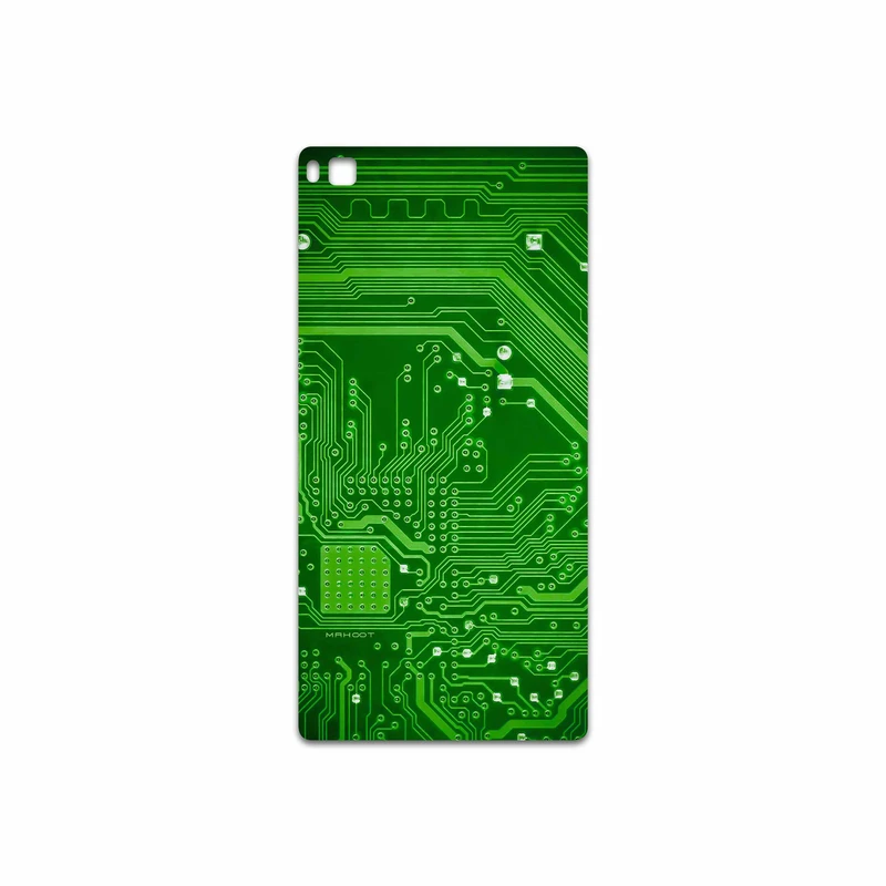 برچسب پوششی ماهوت مدل Green Printed Circuit Board مناسب برای گوشی موبایل هوآوی P8