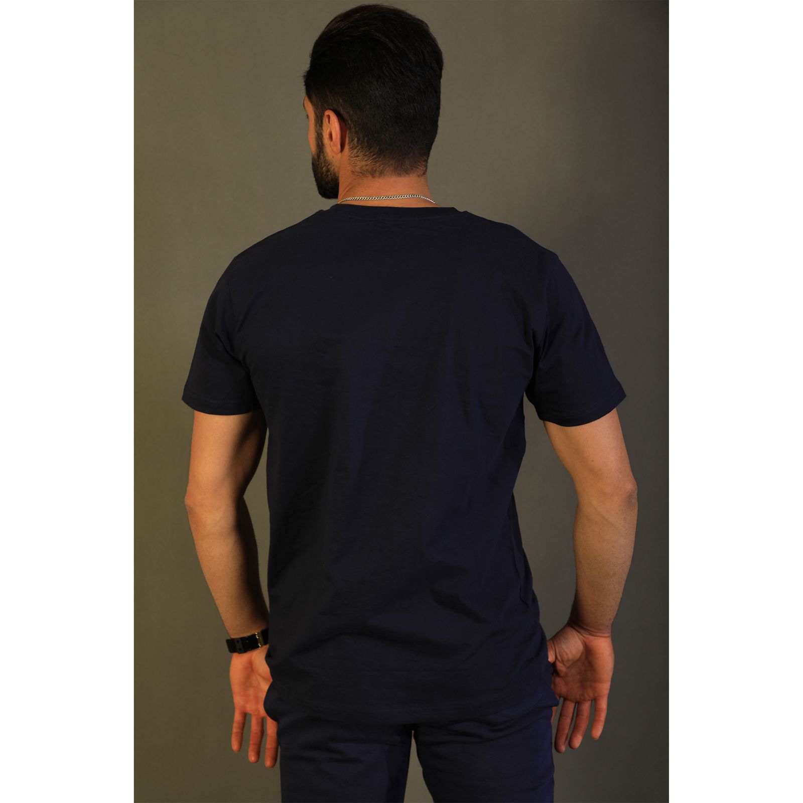 تی شرت آستین کوتاه مردانه مدل 1025-059 -  - 5