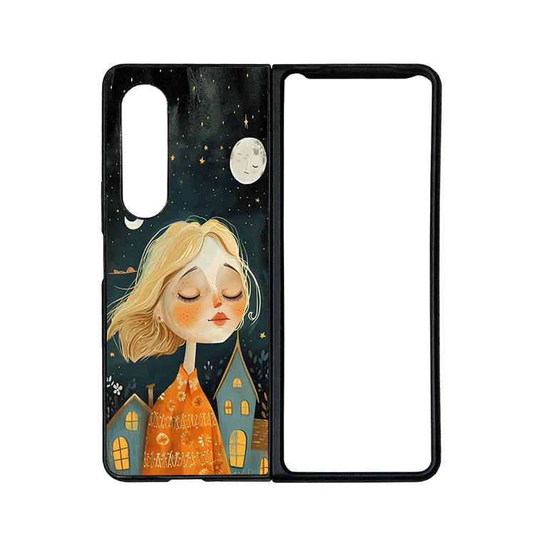 کاور گالری وبفر طرح نقاشی مناسب برای گوشی موبایل سامسونگ Galaxy Z Fold 3