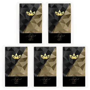 طلا گرمی 18 عیار کاپانی مدل گل کد kc008-p5 بسته 5 عددی