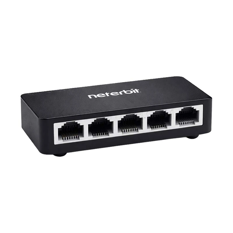 سوئیچ 5 پورت نتربیت مدل NETERBIT NES-1005E-C