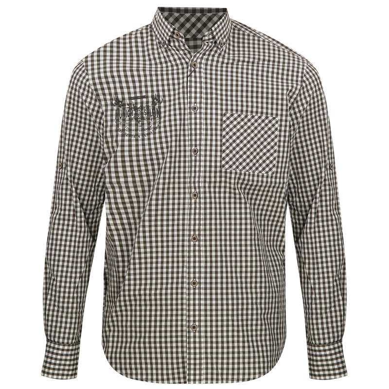 پیراهن آستین بلند مردانه مانگون مدل Vb76