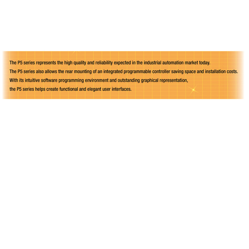 نمایشگر صنعتی HMI فتک مدل P5043S سایز 4.3 اینچ