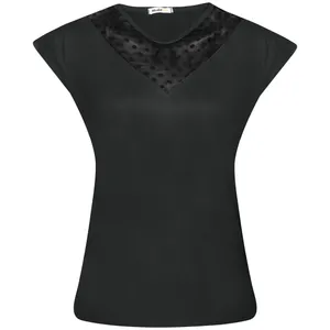 بلوز آستین کوتاه زنانه مداِلا مدل B1001