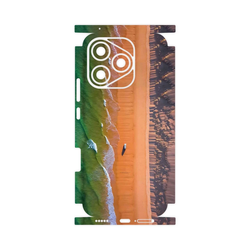 برچسب پوششی ماهوت مدل Beach and Green Sea-FullSkin مناسب برای گوشی موبایل آنر 400 Lite