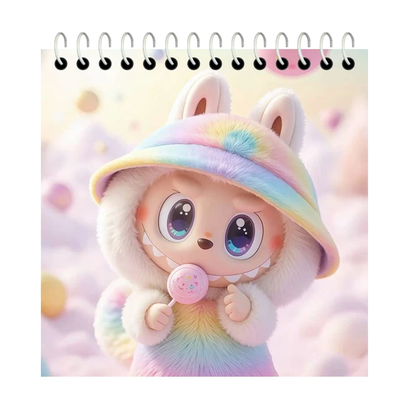 دفترچه یادداشت 50 برگ آلبالو مدل عروسک لبوبو کد 4125