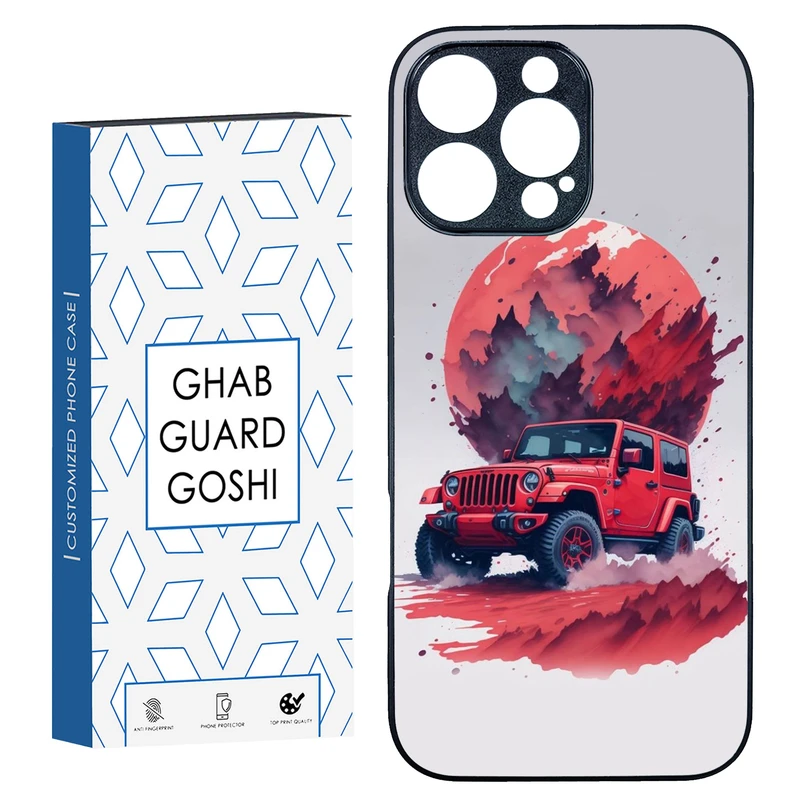 کاور قاب گارد گوشی طرح ماشین کد TPU-147 مناسب برای گوشی موبایل اپل Iphone 16 Pro Max