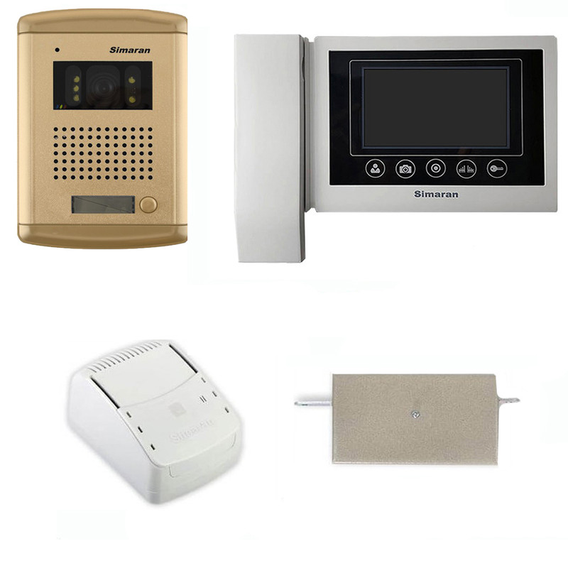 مجموعه دربازکن تصویری سیماران مدل 43TKM-VFAC1Gd