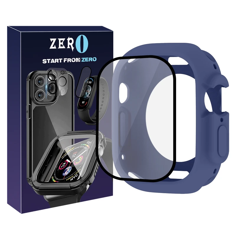 کاور زیرو مدل Jelly Shield ZR مناسب برای اپل واچ Ultra / Ultra 2 سایز 49 میلی متری به همراه محافظ صفحه نمایش