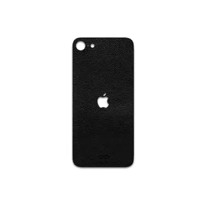 MAHOOT Black-Leather Cover Sticker for Apple iPhone SE 2022