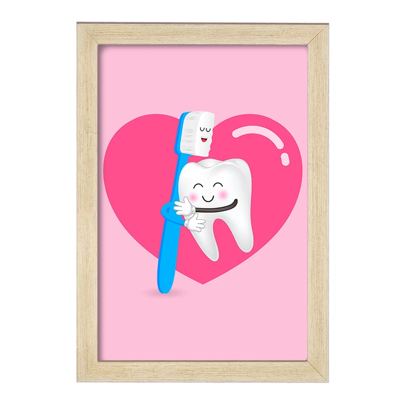 تابلو خندالو مدل دندان و دندان پزشکی کودکانه کد 36727