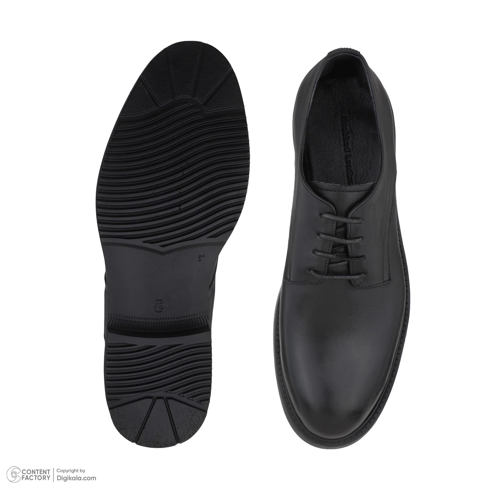 کفش مردانه چرم مشهد مدل J6289-001 -  - 2
