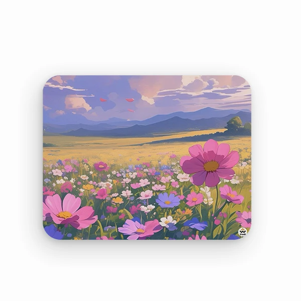 ماوس پد شادیت مدل دشت گل کد620 سایز 19*24 سانتی متر